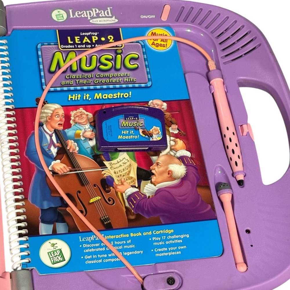 LeapFrog LeapPad Learning System PLUS
Microphone & Stylus Pen Set - Picture 2 of 3